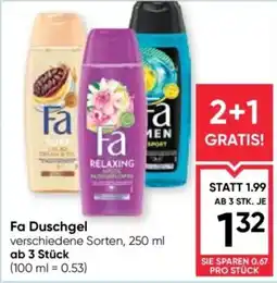 Maximarkt Fa Duschgel Angebot