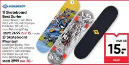 Maximarkt Schildkröt Skateboard Best Surfer Angebot