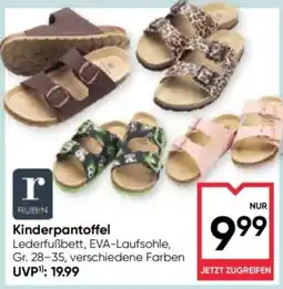 Maximarkt Rubin Kinderpantoffel Angebot