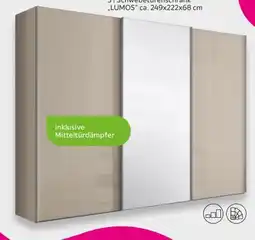 Mömax Based Schwebetürenschrank Lumos Angebot