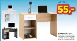 Möbelix Schreibtisch, in Weiß, Artisan Eiche Dekor/Graphit und Artisan Eiche Dekor/Weiß Angebot