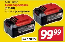 Zgonc Akku Doppelpack Angebot
