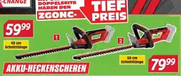 Zgonc Akku-Heckenscheren Angebot