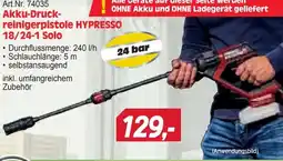Zgonc Akku-Druckreinigerpistole HYPRESSO 18/24-1 Solo Angebot