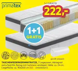 Möbelix primatex TASCHENFEDERKERNMATRATZE Angebot