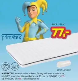 Möbelix primatex MATRATZE Angebot