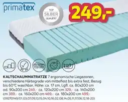 Möbelix primatex KALTSCHAUMMATRATZE Angebot