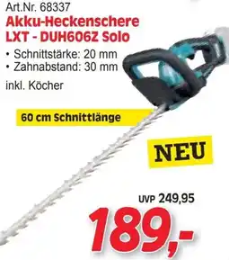 Zgonc Akku-Heckenschere LXT - DUH606Z Solo Angebot