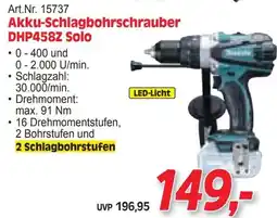 Zgonc Akku-Schlagbohrschrauber DHP458Z Solo Angebot