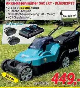 Zgonc Akku-Rasenmäher Set LXT - DLM382PT2 Angebot