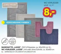 Möbelix James Wood Badematte „Lasse“ Angebot