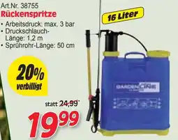 Zgonc Rückenspritze Angebot
