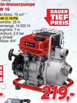 Zgonc Zin-WasserPumpe W 16 Angebot