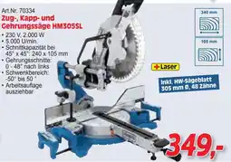 Zgonc Zug-, Kapp- und Gehrungssäge HM305SL Angebot