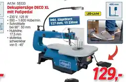 Zgonc Dekupiersäge DECO XL mit Fußpedal Angebot