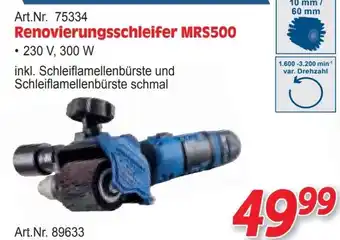 Zgonc Renovierungsschleifer MRS500 Angebot