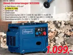 Zgonc Diesel-Stromerzeuger SG5200D schoppach Angebot