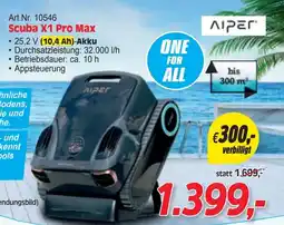 Zgonc Scuba X1 Pro Max Angebot