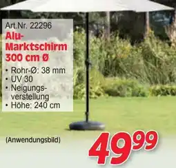 Zgonc Alu-Marktschirm Angebot