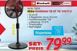 Zgonc Einhell Akku-Ventilator GE-CF 18/320 P Li Angebot