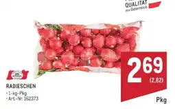 Metro Radieschen Angebot