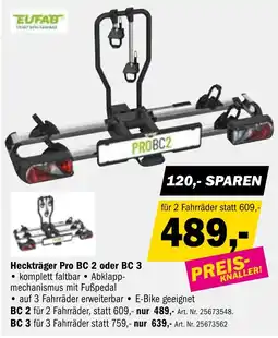 Forstinger Heckträger Pro BC 2 oder BC 3 Angebot