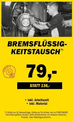 Forstinger Bremsflüssigkeitstausch Angebot