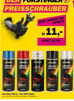 Forstinger Motip Auto Spray Angebot