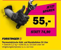 Forstinger Forstinger Thermoelektrische Kühl- und Warmhaltebox 24 Liter Angebot