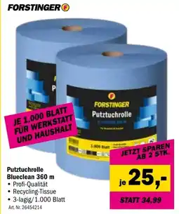 Forstinger Forstinger Putztuchrolle Blueclean 360 m Angebot