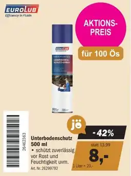 Forstinger EUROLUB Unterbodenschutz Angebot