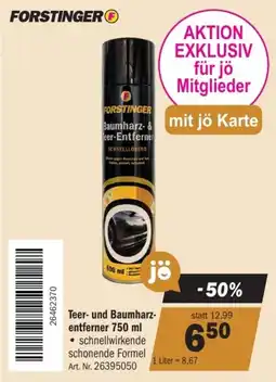 Forstinger Forstinger Baumharz- & Teer-Entferner Angebot
