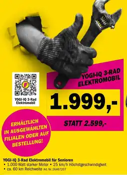 Forstinger YOGI-IQ 3-Rad Elektromobil Angebot