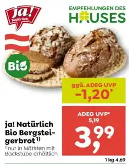 ADEG ja! Natürlich Bio Bergsteigerbrot Angebot