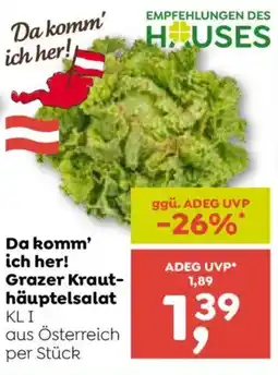 ADEG Grazer Krauthäuptelsalat Angebot