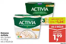 ADEG Danone Activia Angebot