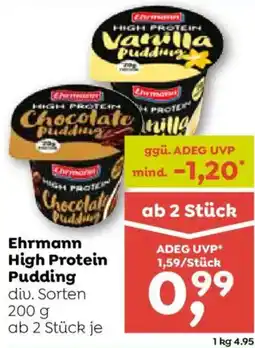ADEG Ehrmann High Protein Pudding Angebot