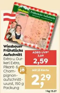 ADEG Wiesbauer Frühstücks Aufschnitt Angebot