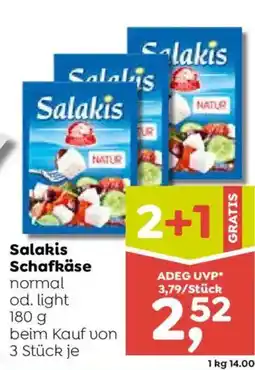 ADEG Salakis Schafkäse Angebot