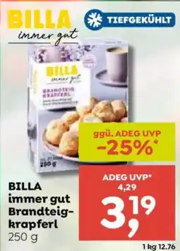 ADEG BILLA Brandteig-krapferl Angebot