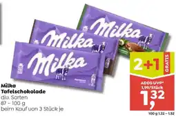 ADEG Milka Tafelschokolade Angebot