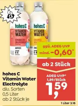 ADEG hohes C Vitamin Water Electrolyte Angebot