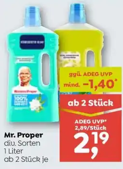 ADEG Mr. Proper diu. Sorten Angebot