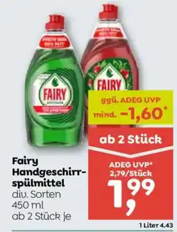 ADEG Fairy Handgeschirrspülmittel Angebot