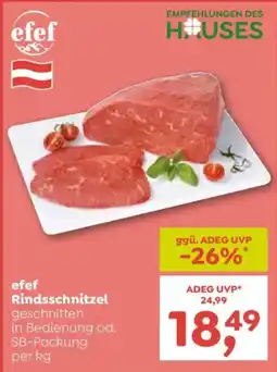 ADEG efef Rindsschnitzel Angebot