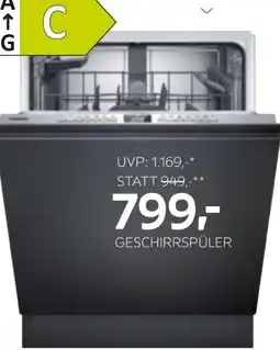 XXXLutz Siemens Geschirrspüler SN63H805BE Angebot