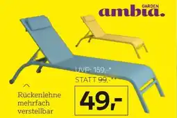 XXXLutz Ambia Gartenliege Angebot