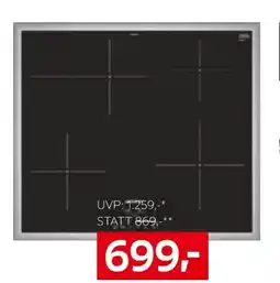 XXXLutz Siemens Induktionskochfeld EH64KBFB5E Angebot