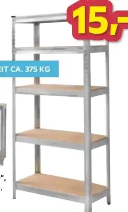 Möbelix Home Zone Schwerlastregal Leo Angebot