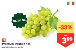 MPreis M Premium Trauben hell Angebot